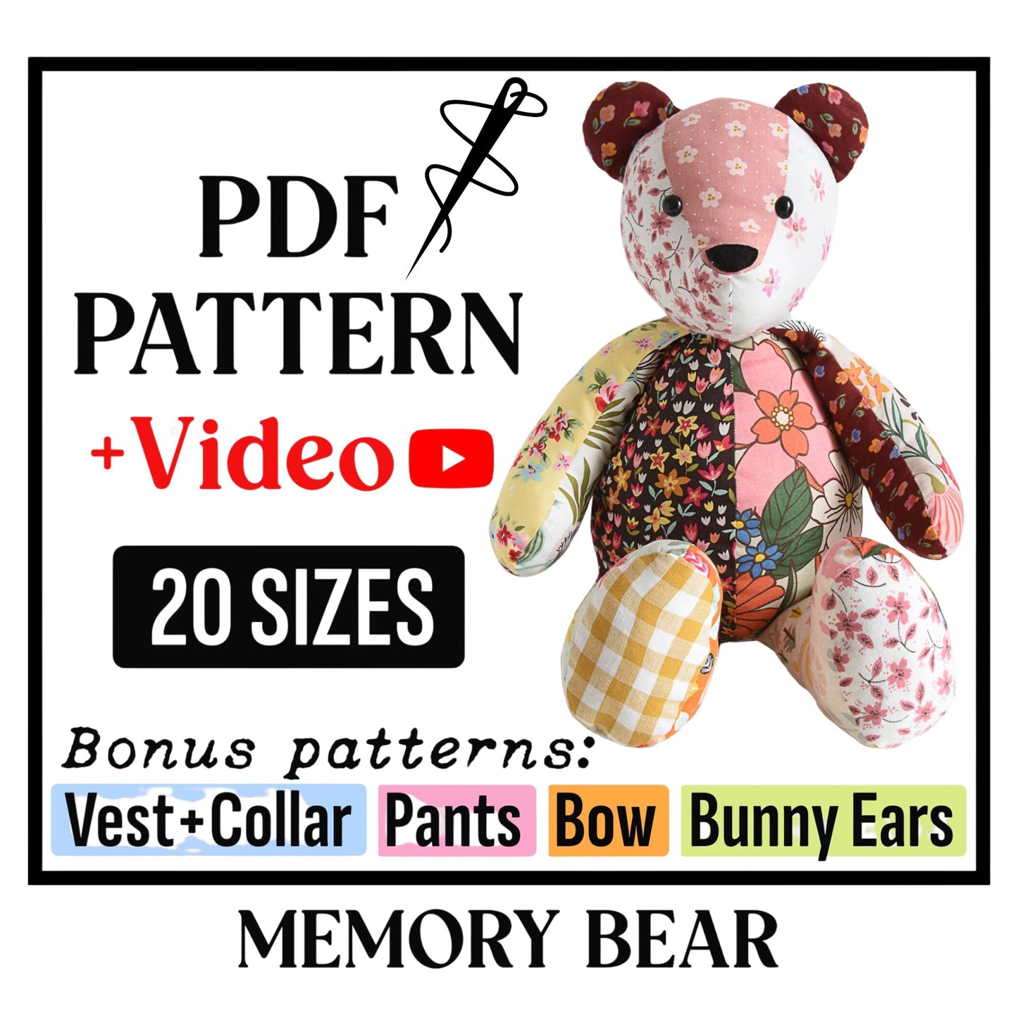 Memory bear pattern PDF +Video