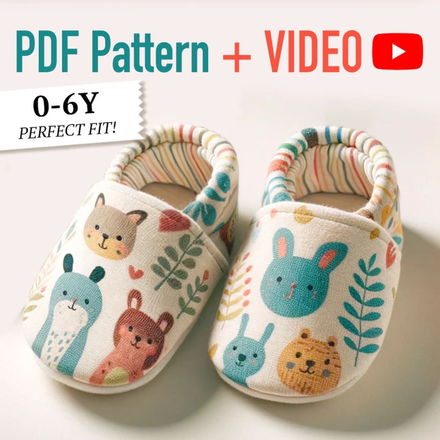 Baby & Toddler Shoes Sewing Pattern